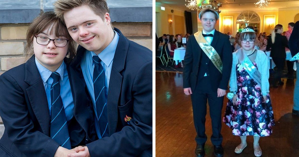 Teenage Couple With Down Syndrome Are Crowned Prom King And Queen By Classmates 8238