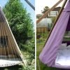 You Can Now Upcycle Your Trampolines Into Dreamy Bed Swings.