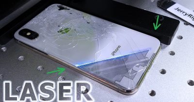 Man's Easiest iPhone Glass Fix Trick With LASERS Is Going Viral